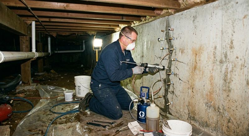 Basement Foundation Repair in Redlands, CA