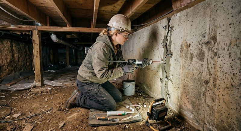Basement Foundation Repair in Norco, CA