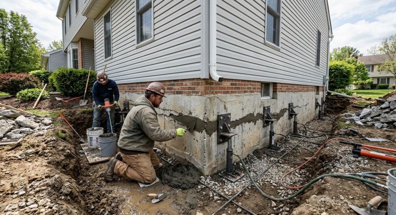 Basement Foundation Repair in Rialto, CA