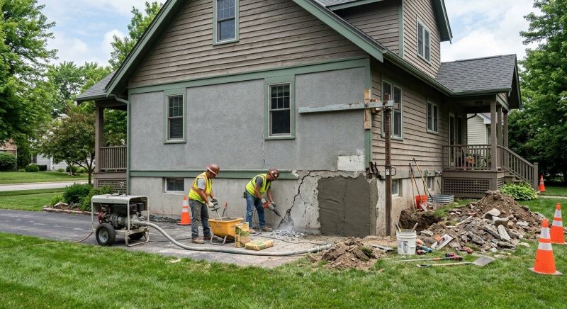 Building Foundation Repair in Fontana, CA