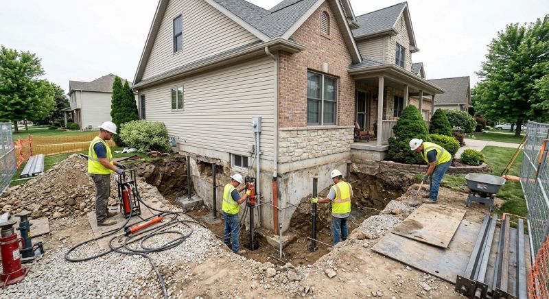 Building Foundation Repair in Rialto, CA