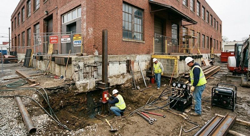 Building Foundation Repair in San Jacinto, CA