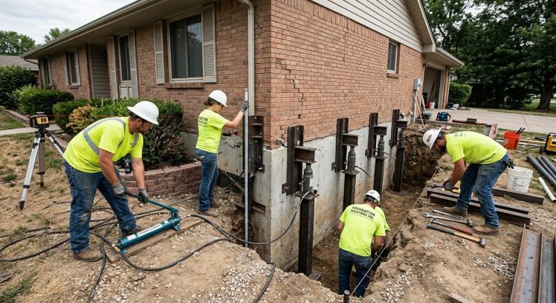 Concrete Foundation Leveling in San Bernardino, CA