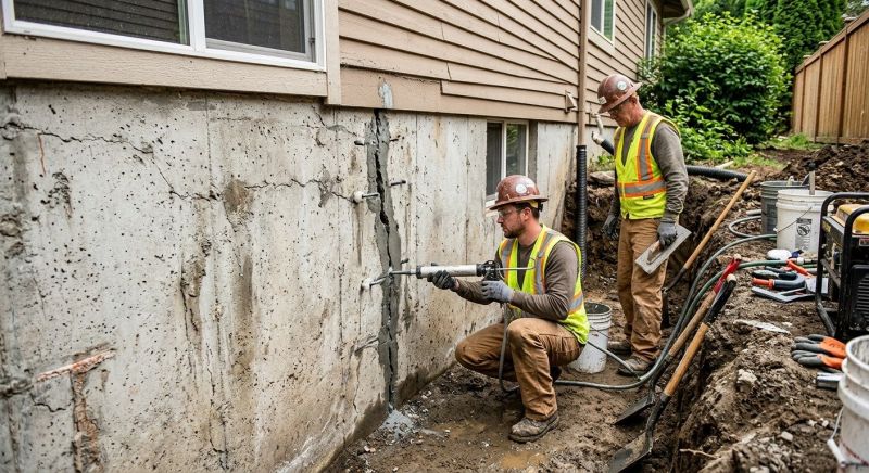 Cracked Foundation Repair in Beaumont, CA