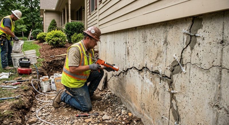Cracked Foundation Repair in Loma Linda, CA