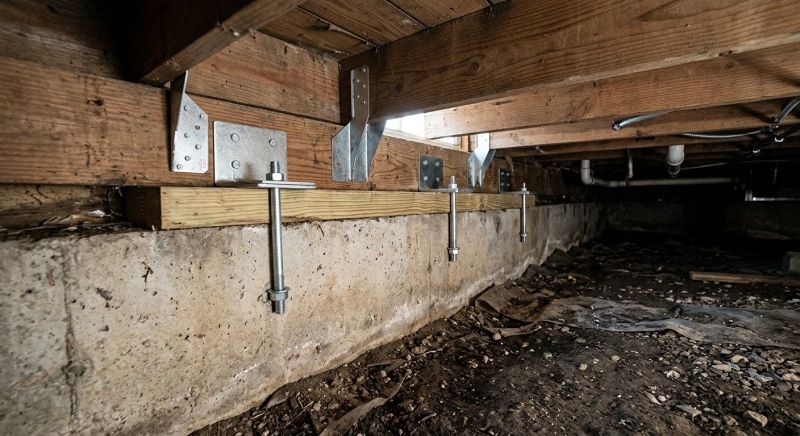 Crawlspace Structural Repair in Redlands, CA