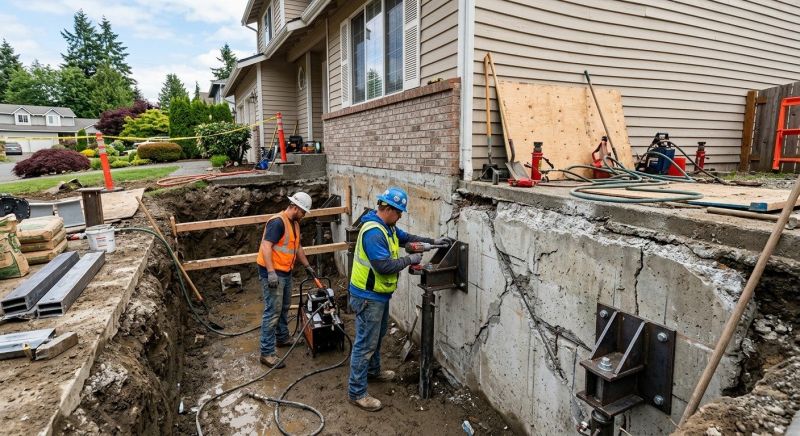 Foundation Damage Repair in Redlands, CA