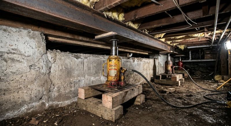 Foundation Jacking in Banning, CA