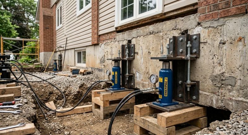 Foundation Jacking in Banning, CA