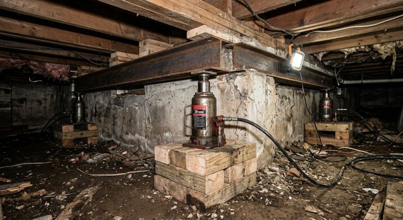Foundation Jacking in Big Bear City, CA