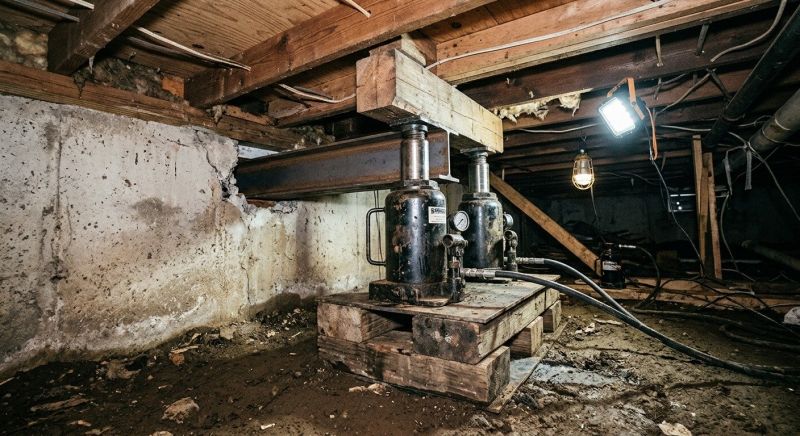 Foundation Jacking in Bloomington, CA