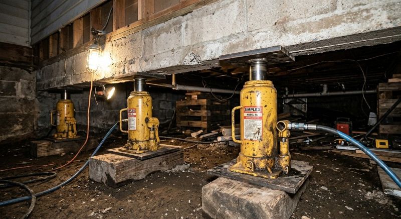 Foundation Jacking in Crestline, CA