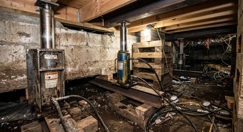 Foundation Jacking in Crestline, CA