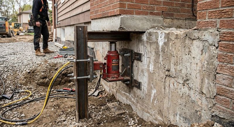 Foundation Jacking in Lake Arrowhead, CA