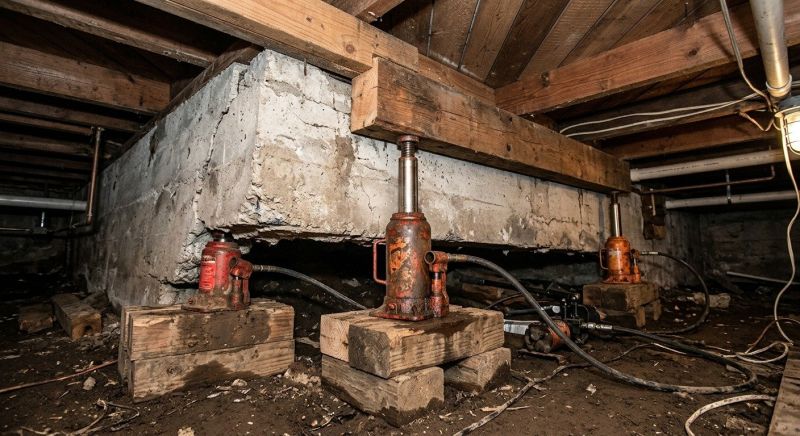 Foundation Jacking in Redlands, CA
