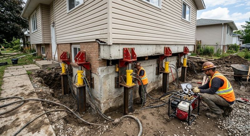 Foundation Lifting in Rialto, CA