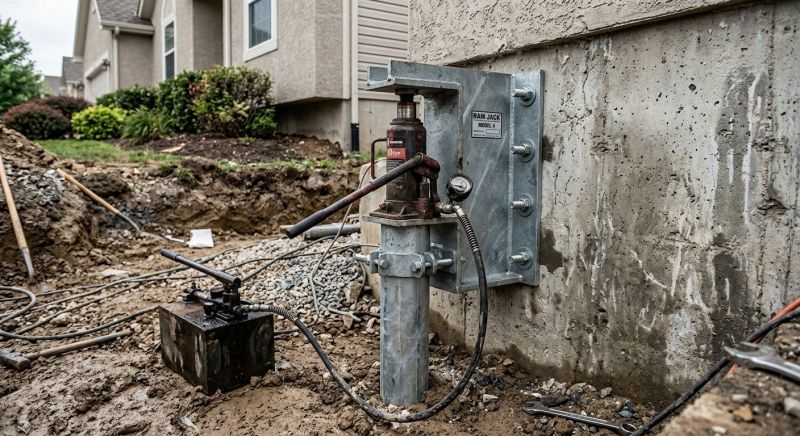 Foundation Pier Leveling in Redlands, CA