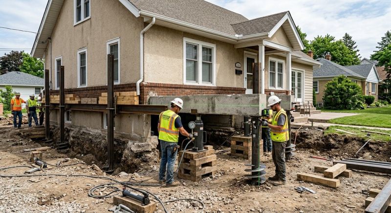 Foundation Releveling in Redlands, CA