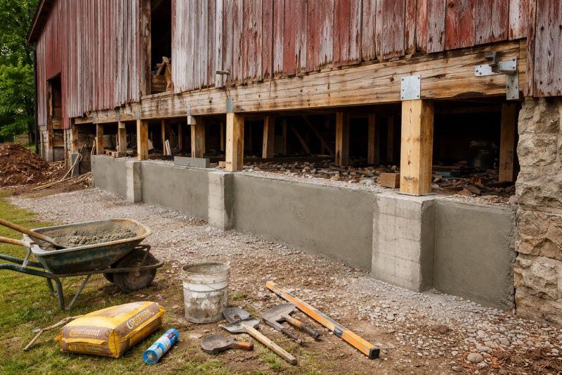 Foundation Renovation in Redlands, CA