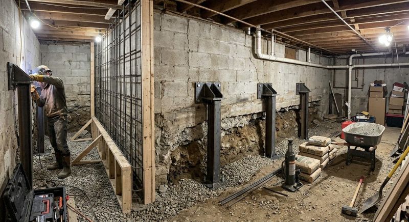 Foundation Stabilizing in Highland, CA