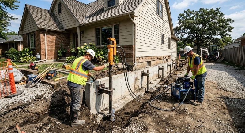 Foundation Stabilizing in Lake Arrowhead, CA