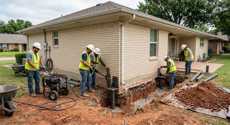 Foundation Stabilizing in Redlands, CA
