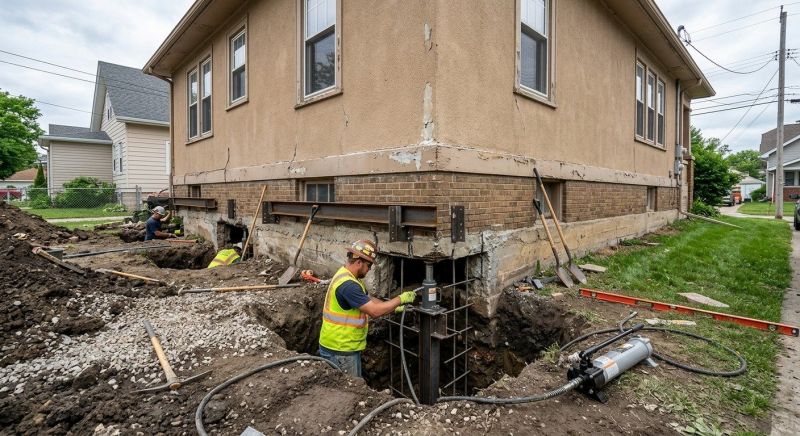 Foundation Underpinning in Redlands, CA
