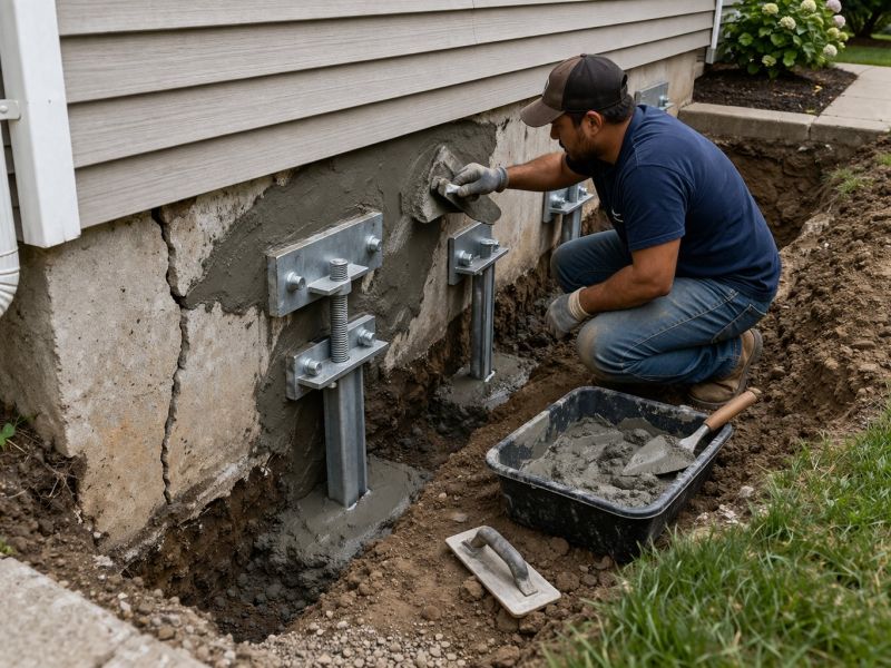 House Foundation Repair in Riverside County, CA