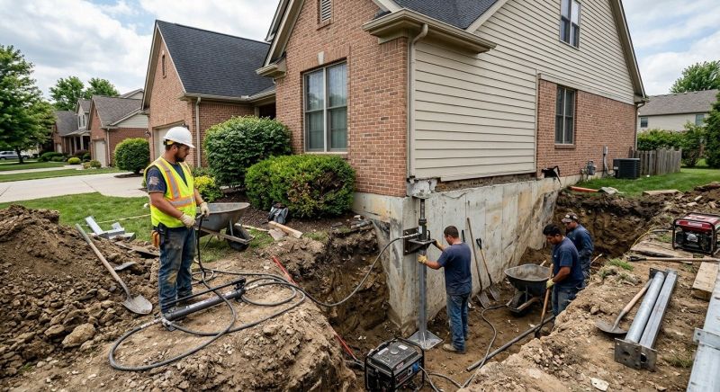 House Foundation Repair in San Jacinto, CA