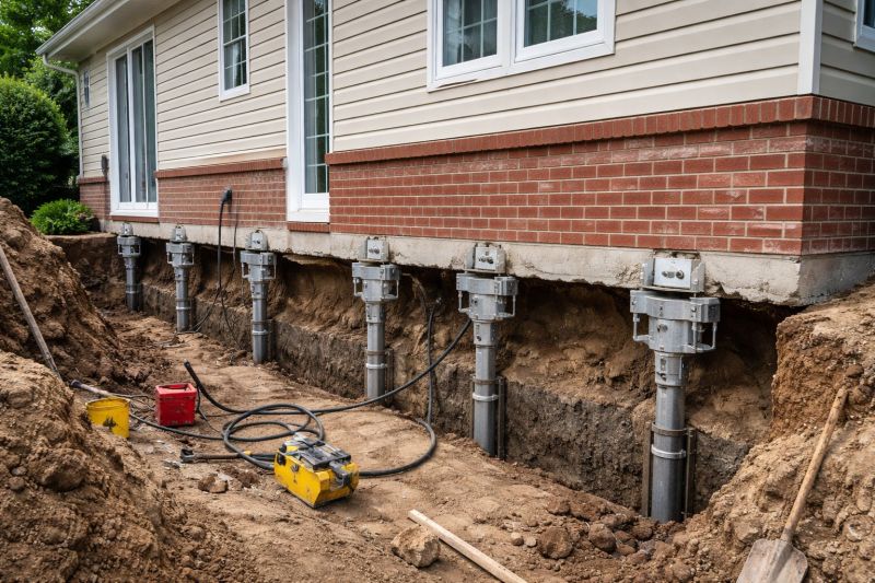 House Underpinning in Redlands, CA