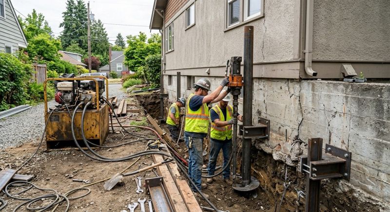 Piling Repair in Running Springs, CA