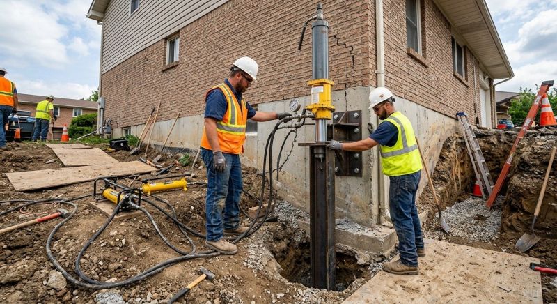 Settling Foundation Service in Banning, CA