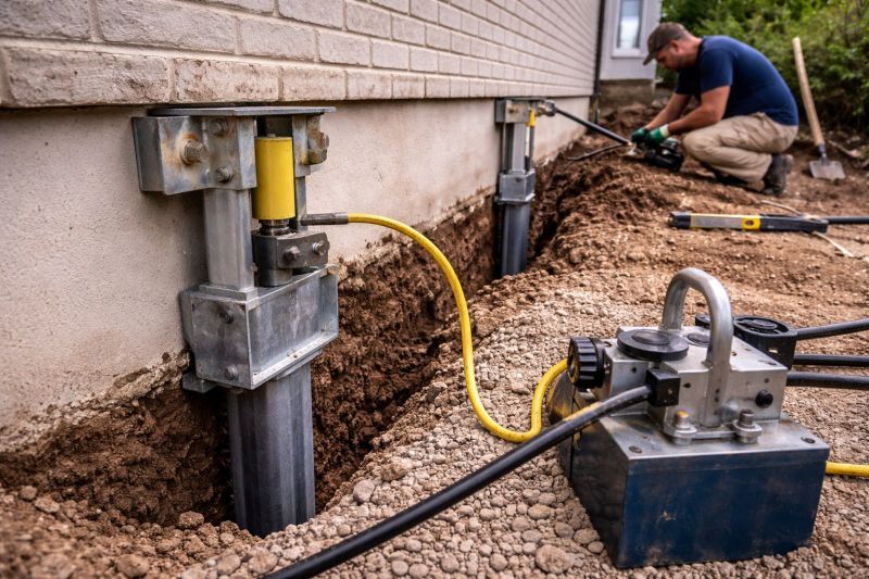Sinking Foundation Repair in Big Bear City, CA