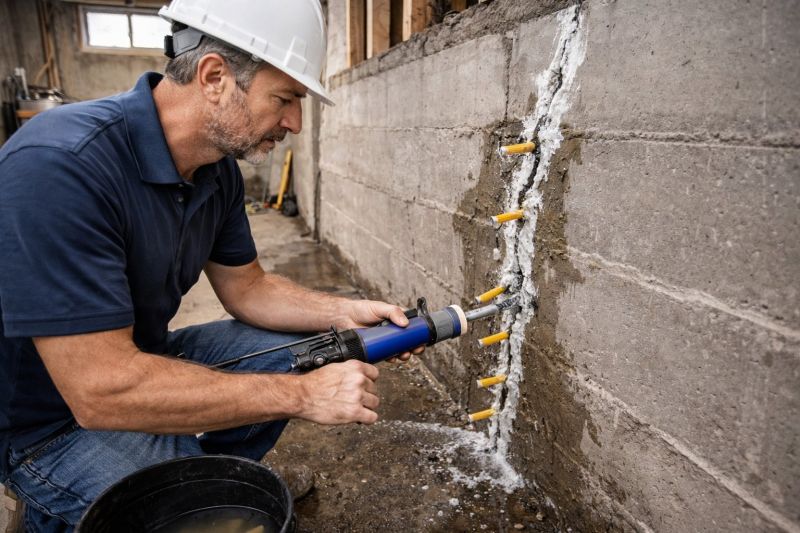 Structural Crack Repair in Redlands, CA