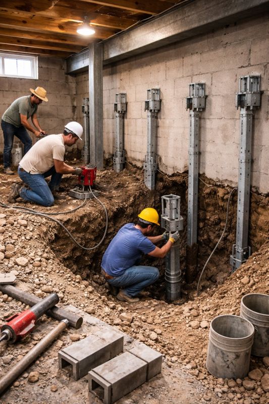 Structural Underpinning in Redlands, CA