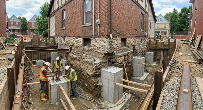Structural Underpinning in Redlands, CA