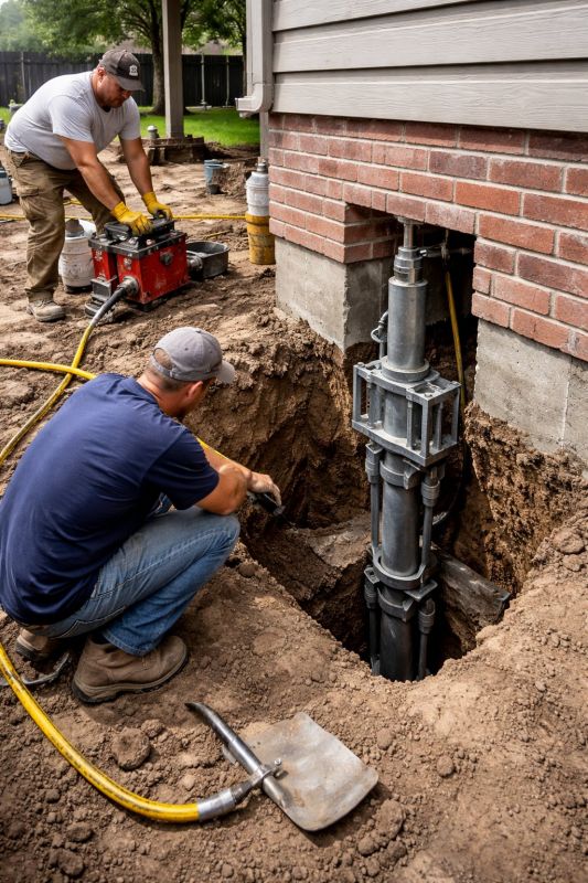 Underpinning Repair in Redlands, CA